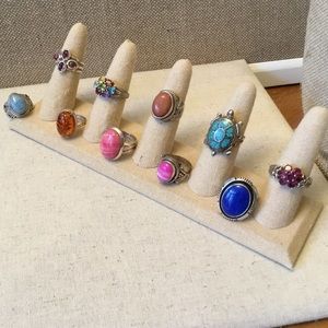 8💥Plus 2 Free💥Sterling Silver Rings